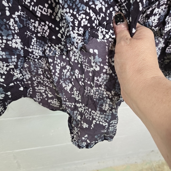 Comfy Usa Floral Cottagecore Hi Low Button Top Dress - Picture 9 of 10